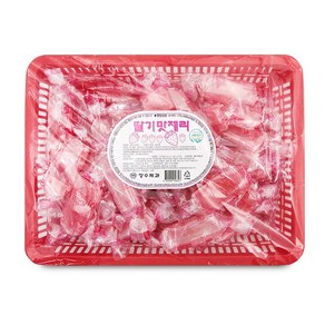 장수 딸기맛 제리 1275g 옛날젤리, 1.275kg, 1개