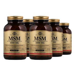 솔가 MSM 식이유황 1000mg 120정- 5개 SET, 600정, 1세트
