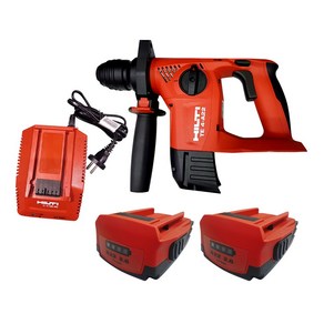 힐티 HILTI 충전 로타리함마드릴 TE 4-A22 22V 2.6세트 (충전기 1개 + 2.6Ah배터리 2개)