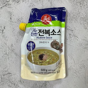 재호 고마워 냉동 전복 내장 소스 500g 전복죽 찌개 만능요리소스, 전복내장소스(500g)