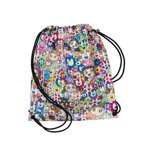 뉴진스 앨범 가방 슈퍼내추럴 무라카미 Supernatural NJ X MURAKAMI Drawstring Bag