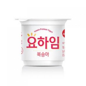 요하임복숭아요거트 서울우유 85G, 1개, 1개