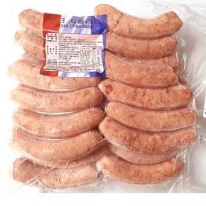 [클라식소시지] 포크치폴라타 수제소세지 천연양장제조 소시지(Chipolata Sausage) 프랑스소시지