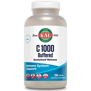 Kal C 1000mg 버퍼드 타블렛, 1개, 250정