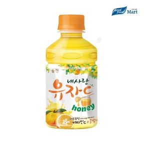 웅진 내사랑 유자C 280ml (24펫), 단품, 24개