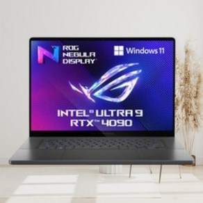 에이수스 2024 ROG 제피러스 G16 코어Ulta9 인텔 14세대 지포스 RTX 4090, Eclipse Gay, 2TB, 32GB, WIN11 Home, GU605MY-QR102W