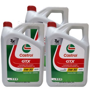 CASTROL 캐스트롤 GTX 5W30 SN C3 6L 겸용 엔진오일