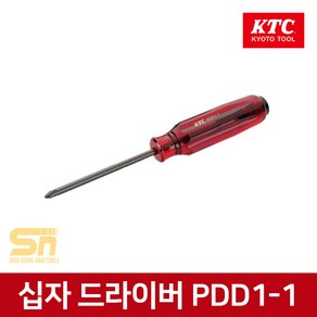 KTC 십자 드라이버 PDD1-1 타격용 다가네 자석팁 수공구 스크류 도라이버 조립 가정, 1개, 옵션3.PDD1-1