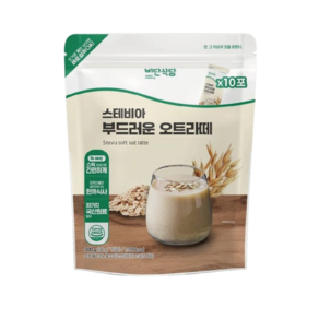 스테비아 부드러운 오트라떼, 300g, 1개