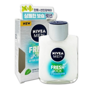 니베아 맨 프레시킥 애프터 쉐이브 로션 100, 100ml, 1개