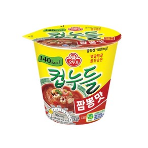 오뚜기 컵누들 짬뽕맛 38.2g, 6개