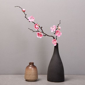 osshop 매화 조화 60cm, 10개, 매화 60cm - 연핑크