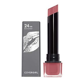 COVERGIRL Exhibitionist Ulta-Matte Lipstick Stay with Me 커버걸 익스시비스트 울트라-매트 립스틱 스테이 위드 미, 1개, 나와 함께있어