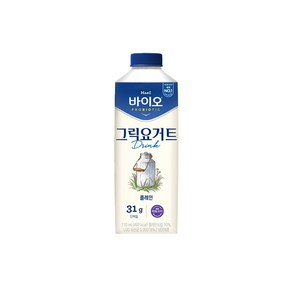 매일바이오 그릭요거트 딜라이트 710ml 드링크 플레인 2개/냉장무배, 2개