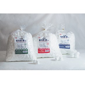 수성 탈지면 볼 (슬라이스볼) 450g 1호 3호 5호 소독솜 뭉친솜 코튼볼, 5호(450g), 1개, 1개입