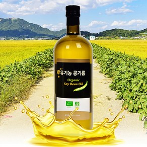 [우리농] 유기농 콩기름 대두유 식용유 1L 1000ml