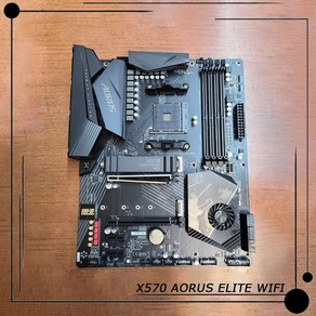 AORUS ELITE 와이파이 마더보드 기가바이트 AM4 4XDDR4 128GB ATX 데스크탑 메인보드용 X570, 01 마더 보드