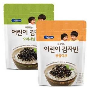 베베쿡 처음먹는 어린이 김자반 /선택, 베베쿡 처음먹는  김자반 1개(해물야채), 25g, 1개