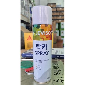 제비스코 락카스프레이 철재 목재등 도장 및 보수용, 유광투명, 420ml, 1개