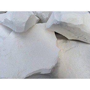 Uclays MONASTIC edible Chalk chunks (lump) natual Uclays MONASTIC 식용 분필 덩어리(덩어리) 천연 식용(식품) 4온스(113, 1개, Silve, White