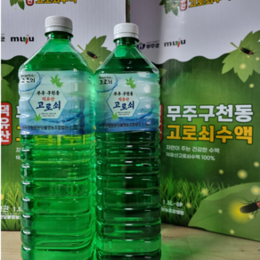 무주구천동 고로쇠 수액 고로쇠 물, 10개, 1.5L