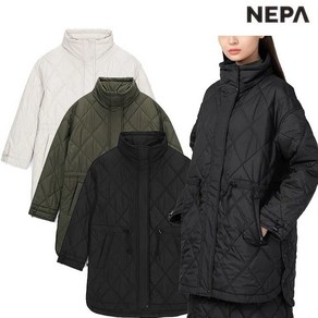 네파 NEPA 여성 퓨레 퍼프 메리노울 미드기장 발수 패딩자켓 7K60967 705451