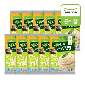 [KT알파쇼핑]풀무원 식물성지구식단 Silky두유면 150g x 10봉