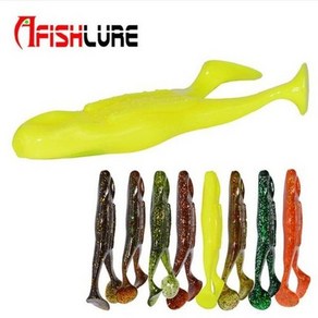 기타 AFISHLURE 소프트 가물치 프로그 웜 베이트_WF4C229, 1개