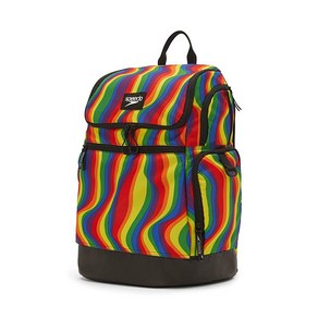 Speedo 남녀 공용 L 팀스터 백팩 35L, Rainbow Pide 2.0, Rainbow Pide 2.0