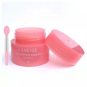 LANEIGE 딸기 과일 립 슬리핑 마스크 보습 영양 립밤 페이드 라인 케어 화장품 20g, 1개