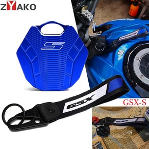 스즈키 GSXS 750 GSXS 1000 GT F-ABS 125 GSXS 150 CNC 오토바이 키 커버 케이스 키 쉘 및 키 체인 열쇠 고리