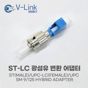 ST(수)-LC(암) 광섬유 하이브리드 어댑터