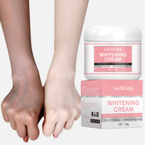 1+1멜라닌 제거 미백 크림 겨드랑이 무릎 멜라토닝 크림 엉덩이, 2개, 50g
