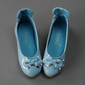 이벤트세일) 구체관절인형 리본 슈즈 스카이 Model Doll Shoes - Petea Ribbon Shoes (Sky), Sky, 1개