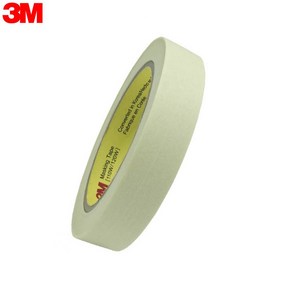 3M 마스킹테이프 상아색 20mm x 40M, 1개