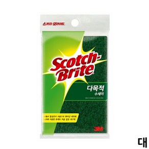 3M 3M 다목적 수세미 AL-345 대형 1개입, 1개