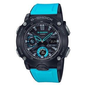 지샥정품/G-Shock/GA-2000-1A2DR/지샥시계/손목시계/탄소코어가드/이중LED