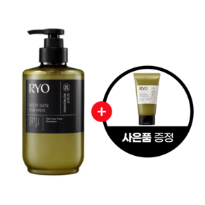 려 루트젠 남성 맞춤 탈모증상전문케어 샴푸 515ml+트리트먼트100ml, 1개