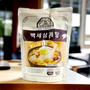 [방송상품] [당일출고] 삼계탕 판매 1위 백세 삼계탕, 1kg, 4개