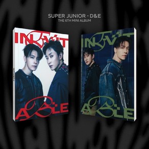 슈퍼주니어-D&E (동해/은혁) / INEVITABLE 미니앨범 6집 (버전선택/DUK1902), 레드A버전