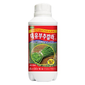 대유 부추깔라 500ml 파 부추 영양제 비료 시들음 약 잎을 푸르고 신선하게 뿌리발근제, 1개