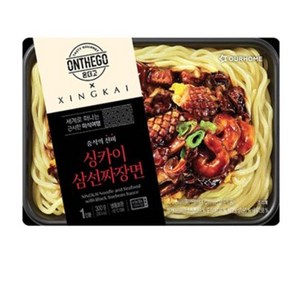 아워홈 온더고 싱카이 삼선짜장면 300g, 1개