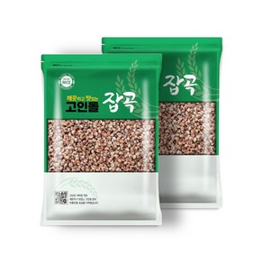 고인돌잡곡 1kg+1kg 찰수수 수수쌀 국내산, 2개, 1kg