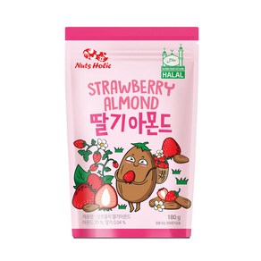 하루견과 넛츠홀릭 HALAL 딸기아몬드 할랄 180g, 1개