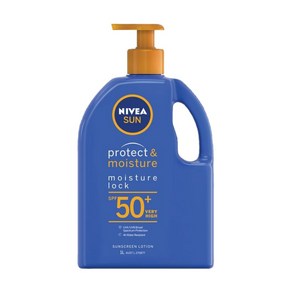 니베아 대용량 썬 프로텍트 모이스처 수분 선크림 SPF50+ 1L NIVEA Sun Potect Moistue Sunsceen, 1개