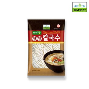 베스트식품 칠갑 생생칼국수 400g 10개