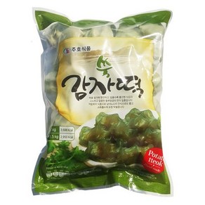 주호식품 쑥감자떡 2kg, 1개