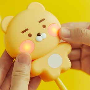 카카오프렌즈 볼발그레 UV 휴대용 칫솔살균기 무선 욕실 부착, UV 칫솔살균기 라이언, 볼 발그레 리틀라이언(2300)