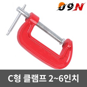 더우글 목공 클램프 고정 목고용 집게 목재, 4인치, 1개