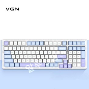 VGN V98pro V2 기계식 키보드 퍼플 와인축